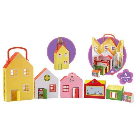 Peppa Pig: Peppa's World of Playsets 6 in 1 Afbeelding 1