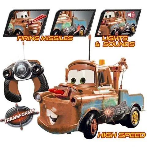 Cars 2: Remote Control Mater 1:16 Scale Afbeelding 1