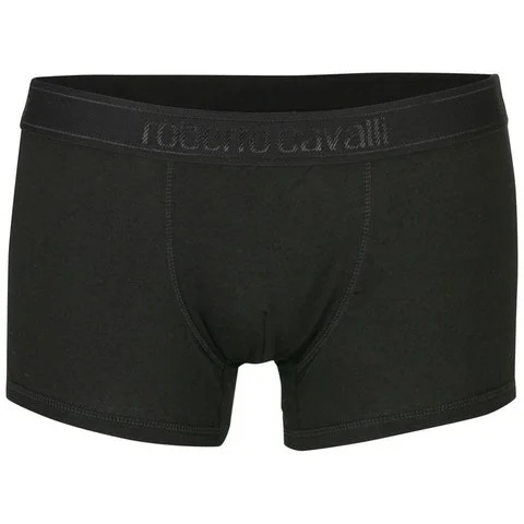 Roberto Cavalli Men's Basic Trunk - Black - XS - Zwart Afbeelding 1