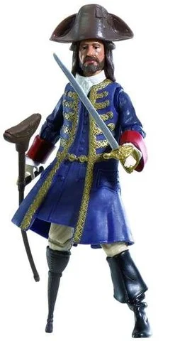 Pirates Of The Caribbean - Basic Figure Wave #1 Barbosa Figure Afbeelding 1
