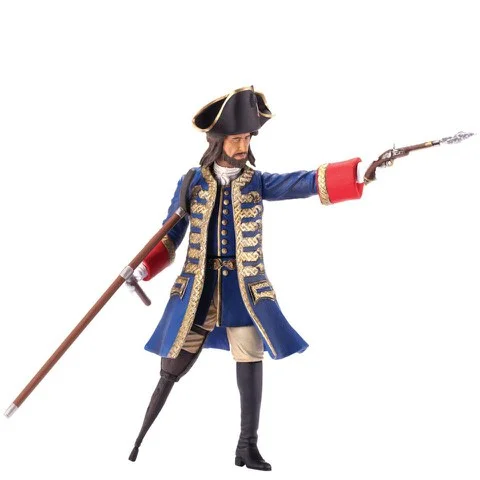 Pirates Of The Caribbean - Super Deluxe Figure Wave 1 Barbosa Figure Afbeelding 1