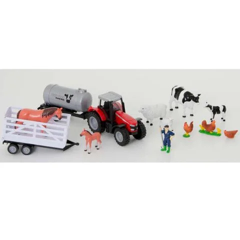 Massey Ferguson Farm Playset Afbeelding 1
