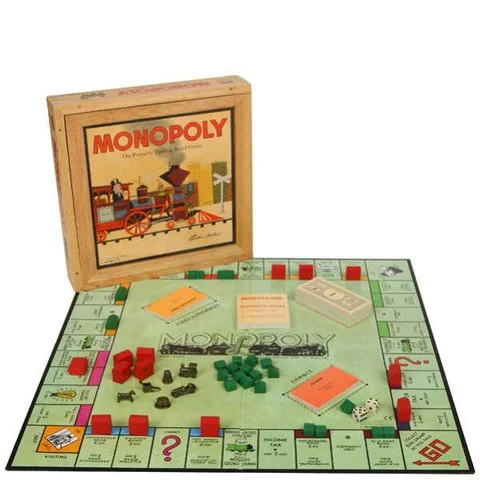 Monopoly Nostalgia Edition Board Game Afbeelding 1