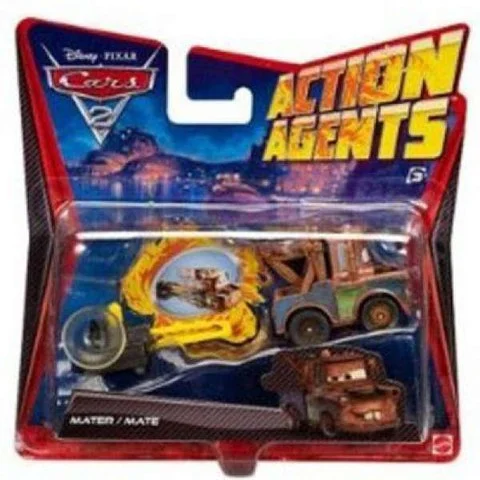 Cars 2 - Action Agents Vehicle and Launcher Mater Afbeelding 1