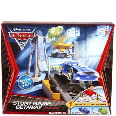 Cars 2 - Track Set Stunt Ramp Getaway Afbeelding 1