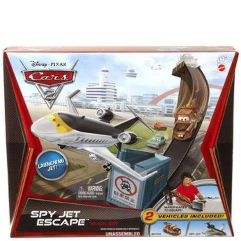Cars 2 - Track Set Spy Jet Escape Afbeelding 1