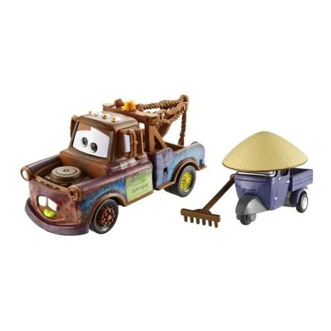 Cars 2 - Mater and Zen Master Pitty Diecast Vehicle 2-Pack Afbeelding 1