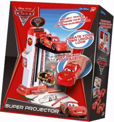 Disney Cars 2 3D Projector Afbeelding 1