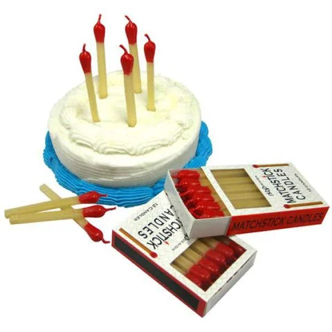 Matchstick Party Candles Afbeelding 1