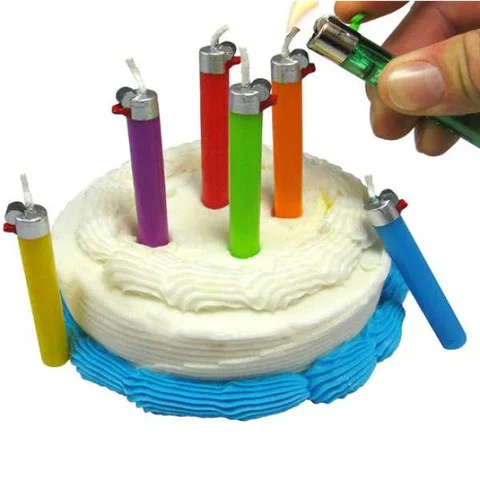 Flikz Lighter Party Candles Afbeelding 1