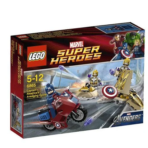 LEGO Super Heroes: Captain America's Avenging Cycle (6865) Afbeelding 1