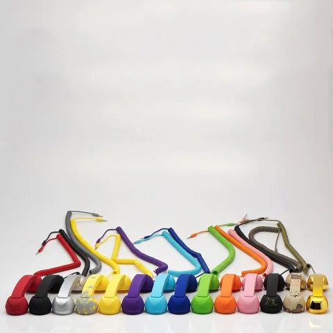 Retro Smartphone Handset - Moshi Moshi POP Phone - One size - Zwart Afbeelding 1