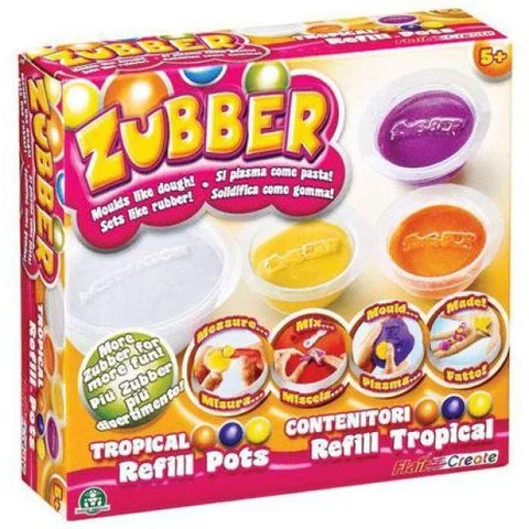 Zubber Refill - Tropical Colours Afbeelding 1