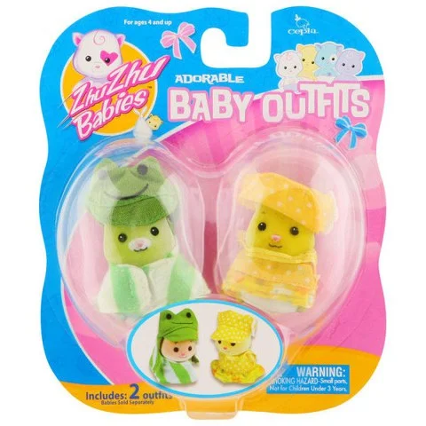 Zhu Zhu Pets Babies Outfit Assortment Afbeelding 1