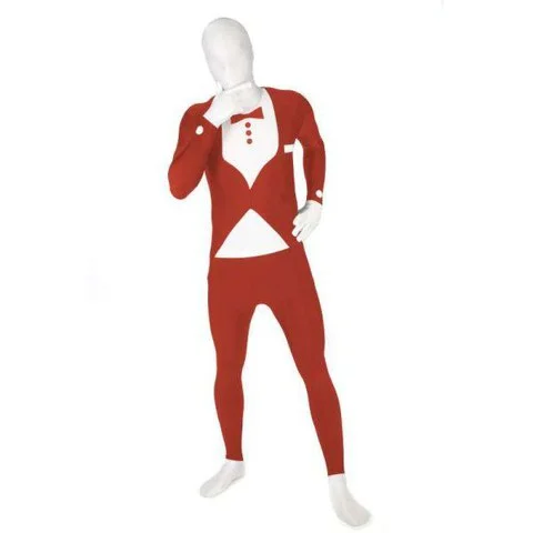 Morphsuits Tuxedo Red - M - Rood Afbeelding 1