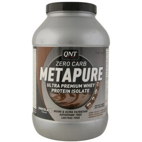 QNT METAPURE ZERO CARB - CHOCOLATE (1KG) Afbeelding 1