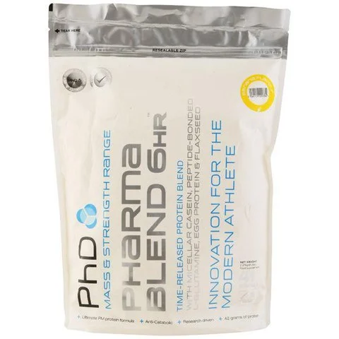 PhD Nutrition Pharma Blend 6HR - Banana (2.28KG) Afbeelding 1