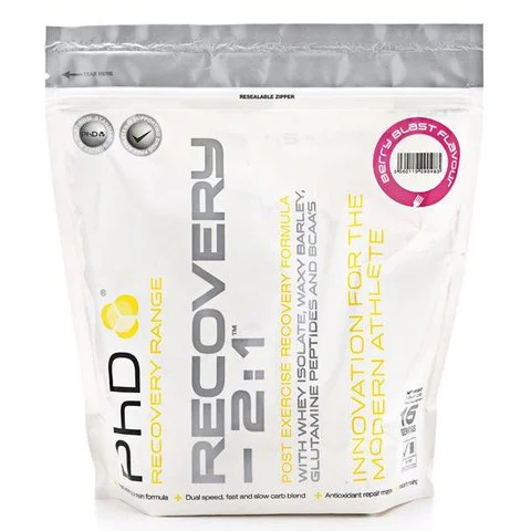 PhD Nutrition Recovery 2:1 - 1.28kg - Zak - Berry Blast Afbeelding 1