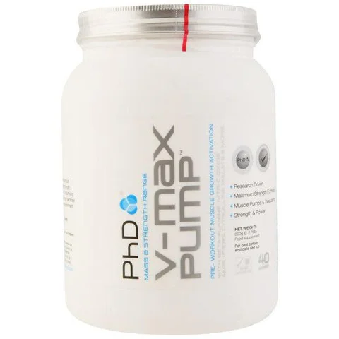 PHD NUTRITION V-MAX PUMP - LEMON CRUSH (800G) Afbeelding 1
