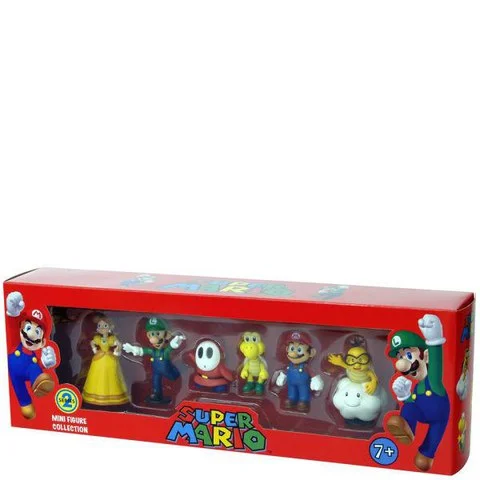 Super Mario Bros. Mini Figures Box Set - Series 2 Afbeelding 1