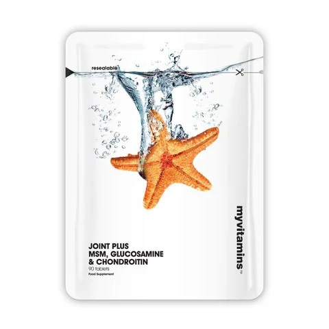 Joint Plus MSM, Glucosamine & Chondroitin - 90Capsules Afbeelding 1