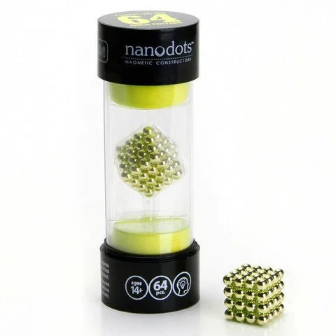 Nanodots Magnetic Constructors Gold - 64 Dots Afbeelding 1