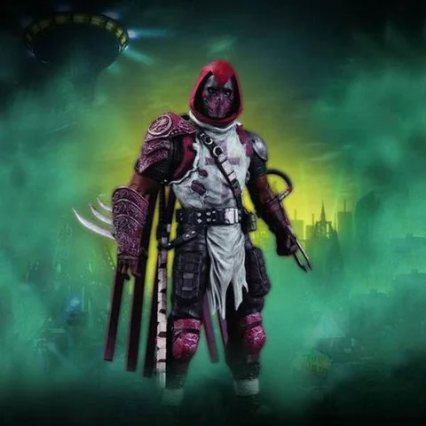 Batman Arkham City Series 3 - Azrael Action Figure Afbeelding 1