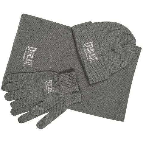 Everlast Men's 3-Pack Accessory Set - Grey Marl Afbeelding 1