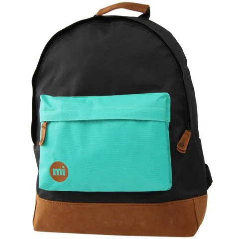 Mi-Pac Two Tone Backpack - Black/Teal Afbeelding 1