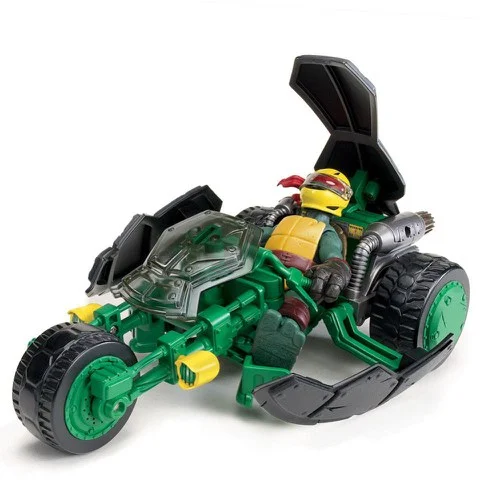 Teenage Mutant Ninja Turtles Ninja Stealth Bike and Exclusive Raphael Afbeelding 1
