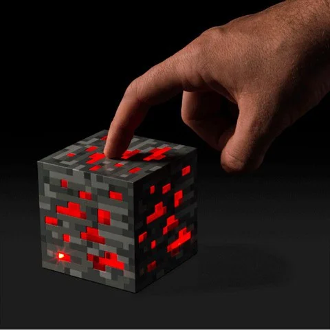 Minecraft Light-Up Redstone Ore Afbeelding 1