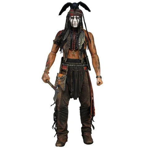 The Lone Ranger - 7 Inch Deluxe Scale Action Figure - Tonto Afbeelding 1