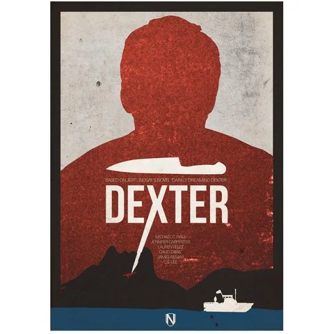 Dexter - Limited Signed and Numbered Giclee Print Afbeelding 1