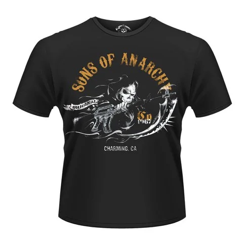 Sons of Anarchy Men's T-Shirt - 1967 - L - Zwart Afbeelding 1