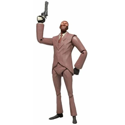 Team Fortress 7 Inch Action Figure Series 3 - Red Spy Afbeelding 1