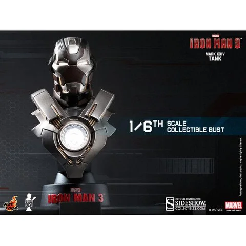 Hot Toys Iron Man Mark 24 Buste Afbeelding 1