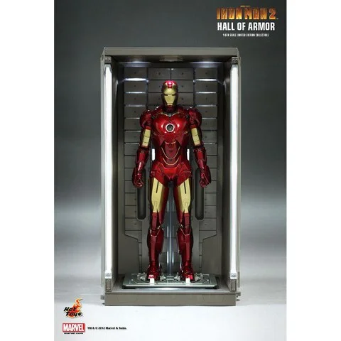 Hot Toys Iron Man 2: Hall Of Armour - Single Statue Afbeelding 1