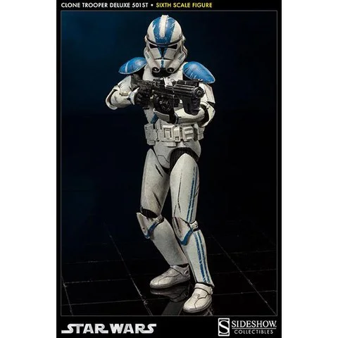 Sideshow Collectibles Clone Trooper Deluxe: 501St Legion Statue Afbeelding 1