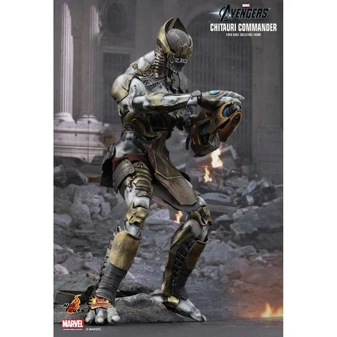Hot Toys Chitauri Commander 12 Inch Figure Afbeelding 1