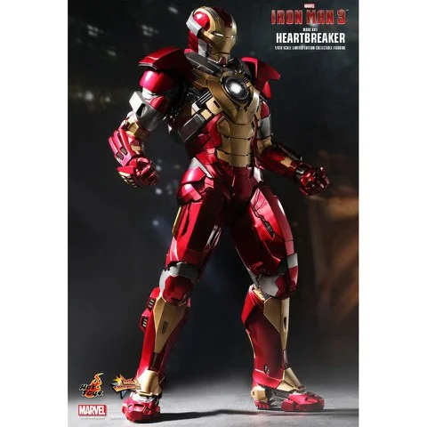 Hot Toys Iron Man Mark 17 Heartbreaker Figuurtje (Schaal 1:6) Afbeelding 1