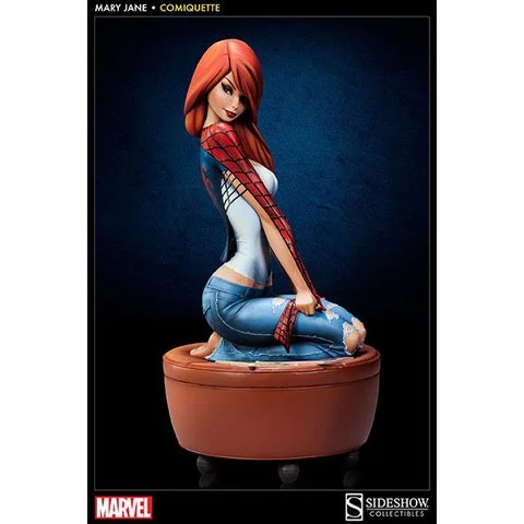Sideshow Collectibles Mary Jane Comiquette 11.5 Inch Statue Afbeelding 1