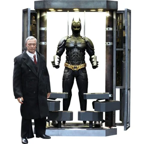 Hot Toys Batman Armory With Alfred Pennyworth 1:6 Scale Figure Afbeelding 1