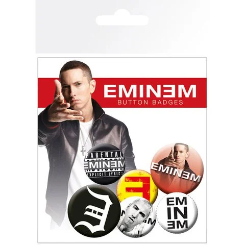 Eminem Logos - Badge Pack Afbeelding 1