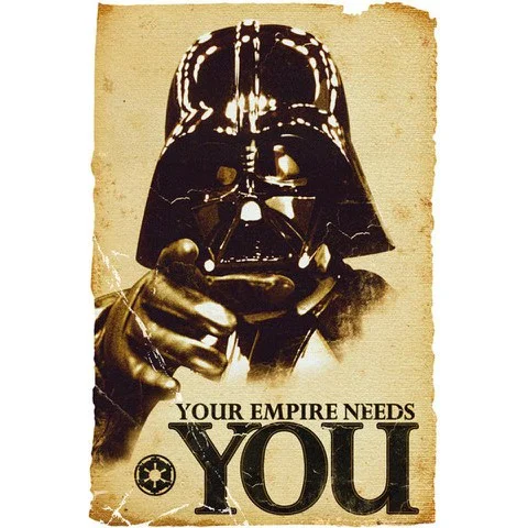 Star Wars Empire Needs You - Maxi Poster - 61 x 91.5cm Afbeelding 1