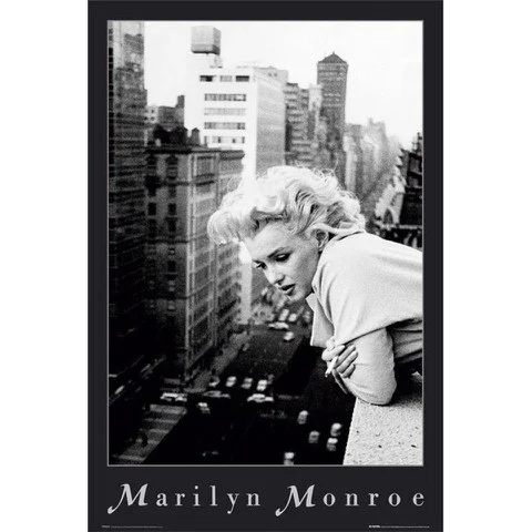 Marilyn Monroe Balcony - Maxi Poster - 61 x 91.5cm Afbeelding 1