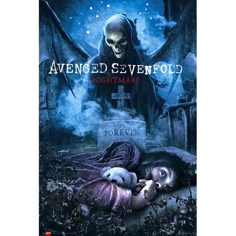Avenged Sevenfold Nightmare - Maxi Poster - 61 x 91.5cm Afbeelding 1
