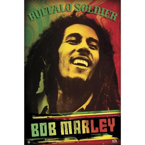 Bob Marley Buffalo Soldier - Maxi Poster - 61 x 91.5cm Afbeelding 1