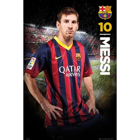Barcelona Messi 13/14 - Maxi Poster - 61 x 91.5cm Afbeelding 1