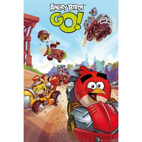 Angry Birds Go Racing - Maxi Poster - 61 x 91.5cm Afbeelding 1