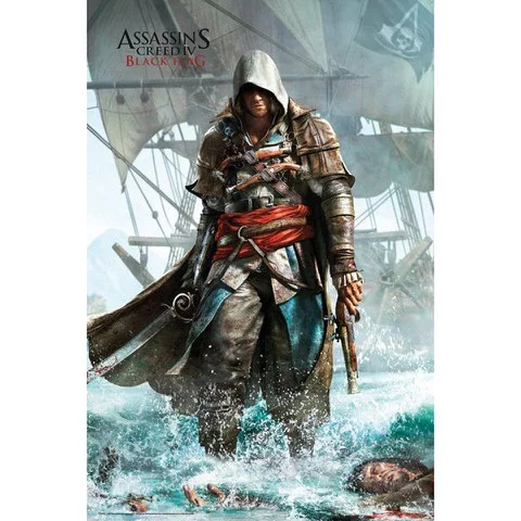 Assassins Creed 4 Shore - Maxi Poster - 61 x 91.5cm Afbeelding 1